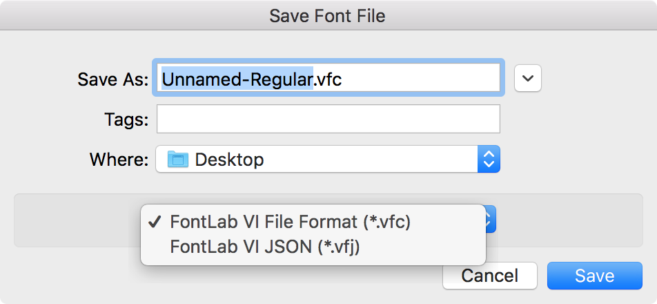 fontbase rename font